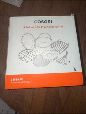 Cosori 5.8 quart air fryer accessories
Brand New